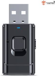 TANTRA v5.0 Car Bluetooth Device with 3.5mm Connector, Transmitter, Adapter Dongle, Audio Receiver