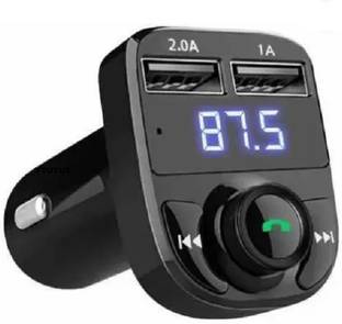 SarvoTeleweb v2.1 Car Bluetooth Device with Audio Receiver, MP3 Player, FM Transmitter