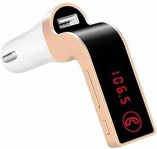 RANZZER v5.0 Car Bluetooth Device with Adapter Dongle, FM Transmitter, Audio Receiver, Car Charger