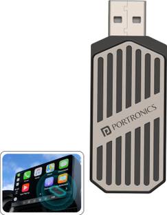 Portronics v5.0 Car Bluetooth Device with Audio Receiver