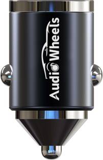 Audio Wheels High-Powe 110W USB-C Car Charger: Metal 65W Fast Charging for All Smartphone Car Laptop Charger