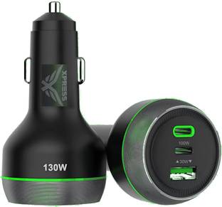 XPR3SS 120W Type-C QC3.0 Quick Laptop Car PD3.0 Type C Cigarette Lighter Charger Car Laptop Charger