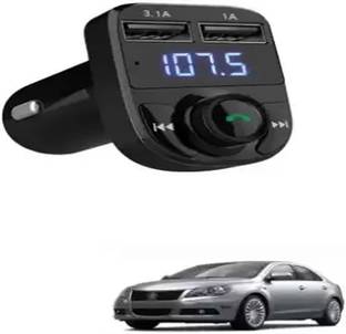 Mostech v5.0 Car Bluetooth Device with USB Cable, Car Charger, FM Transmitter, Audio Receiver, MP3 Player