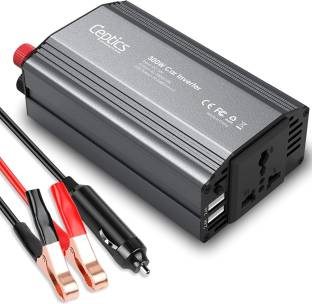 Ceptics 300W Car Charger Power Inverter with SmartVoltage™ - Universal AC Outlet Car Laptop Charger