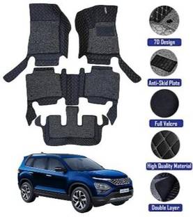 GENFRID Leatherite 7D Mat For  Tata Safari (7 Seater)