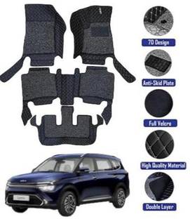 GENFRID Leatherite 7D Mat For  Kia Carens (7 Seater)
