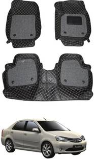 onefit enterprises Leatherite 7D Mat For  Toyota Etios