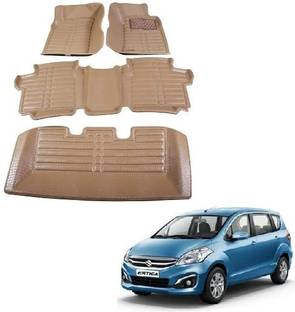 UNIGLOW Plastic, Leatherite 5D Mat For  Maruti Suzuki Ertiga