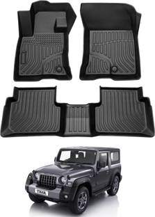 Auto Hub Plastic 9D Mat For  Mahindra Thar