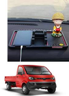 RONISH Rubber, Silicone, Vinyl Standard Mat For  Mahindra Universal For Car