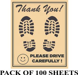Rhtdm Paper Disposable Paper Mat For  Universal For Car