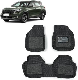 INSURE AUTOMOTIVE लेदरेट 7D मैट Kia Seltos, Seltos Facelift, Universal For Car  के लिए