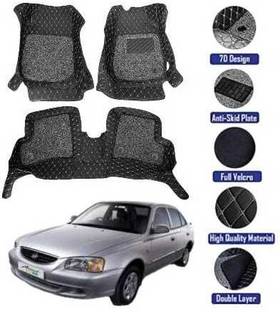 GENFRID Leatherite 7D Mat For  Hyundai Accent