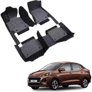 AUTOMOXCO Leather 7D Mat For  Hyundai Aura