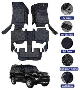 GENFRID Leatherite 7D Mat For  Mahindra Scorpio Classic
