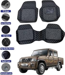 GENFRID Leather 7D Mat For  Mahindra Bolero