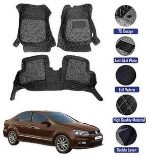 GENFRID Leatherite 7D Mat For  Volkswagen Vento