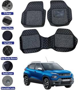 GENFRID Leather 7D Mat For  Tata Punch