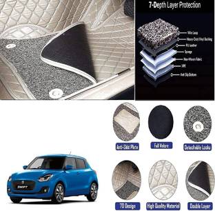 Woltra Leather 7D Mat For  Maruti New Swift