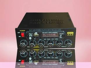 solomax METAL Hexagon DJ REMIX ABSTRACT VERSION WITH BETTER SOUND QUALITY Car Stereo BT/ Car Stereo