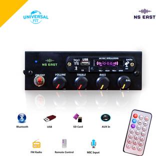 NS east Media player for CAR/ AUTO/ TRACTOR/ TEMPO/ with Bluetooth/ AUX/ TF/ FM/ USB Car Stereo