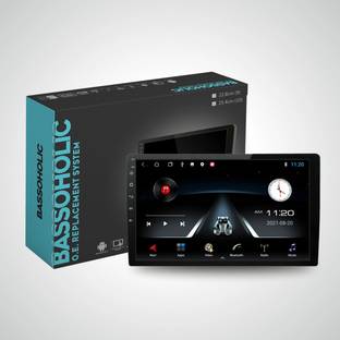 BASSOHOLIC 9 Inch Android 10 System with 2GB/16GB RAM & ROM, IPS /HD Display/GPS/SWC Car Stereo