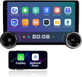 KUDOSS 10.1 Diamond Dual Knob 4G+64GB With Carplay,Android and Touchscreen. 01 Car Stereo