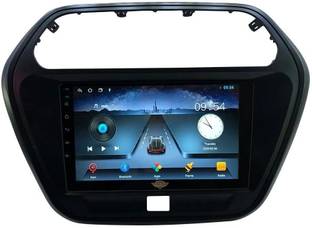 Modorwy 9 Inches Advanced Android System for Mahindra TUV 300 & Camera Frame with Socket Car Stereo