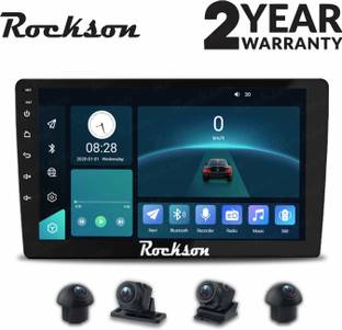 Rockson 9'' Andro+D ATOM. QLED With DSP & 360° Bird View Camera Kit (2GB/32GB) Car Stereo