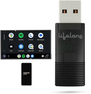 Lifelong Wireless Android Auto Adapter | Compatible with Android | Dongle Connector Car Stereo