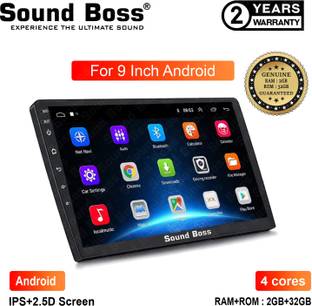 Sound Boss Androidify 3rd Generation 9 Inch Android (2GB/32GB) Car Stereo