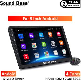 Sound Boss Androidify 3rd Generation 9 Inch Android (2GB/32GB) With AHD Camera Car Stereo