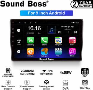 Sound Boss Androidify 3rd Generation Adv+ 9 Inch Android (2GB/32GB) Car Stereo