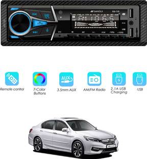 MATIES Universal Duoble USB Media Player With Tf Card/Aux & Remote Control 6 Car Stereo
