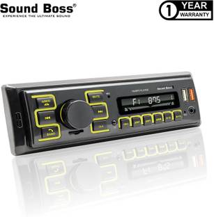 Sound Boss SB-49 Charge Pro+ DUAL USB Bluetooth Wireless With Phone Caller Id Receiver Universal Car Stereo (Single Din) Car Stereo