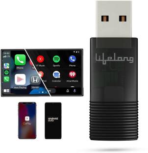 Lifelong 2-in-1 Wireless Android Auto & CarPlay Adapter | For Android & iPhone/iOS Car Stereo