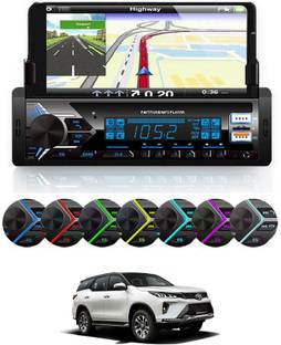 AYW Car Stereo MP3 Player with BT/FM/USB/AUX/Phone Holder/TF Card Universal-91 Car Stereo