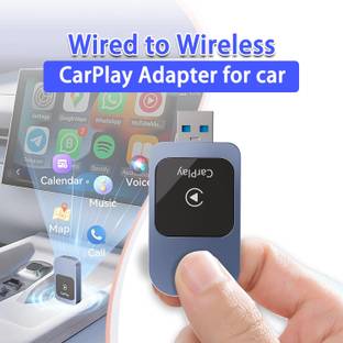 ChargeXcel 2 in 1 Wireless Carplay and Android Auto, Bluetooth 2.4, 5.8Ghz WiFi DOUNGLE Car Stereo