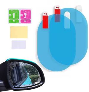 ROSHNEER ENTERPRISES ANTI FOG FILM SIDE VIEW MIRROR FILM Glass Car Mirror Cover