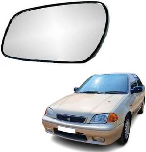 Jscoitan Door side mirror Glass Esteem vxi 1994 to 2010 (left side only) Glass Car Mirror Cover