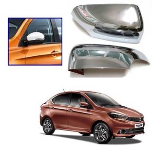 Amabu Car silver Plated chrome side mirror cover Borosilicate Glass Car Mirror Cover