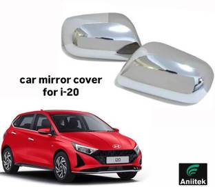 JSCoritan Stylish full crome car mirror cover for I-20 Plastic Car Mirror Cover Plastic Car Mirror Cover