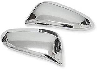 guruji system Side Mirror Chrome Cover Compatible with Toyota Innova Crysta 2016-2020 Plastic Car Mirror Cover