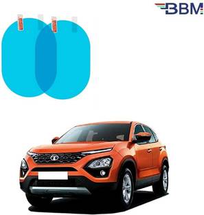 BBM Universal Car Anti Fog Film Waterproof Protective Anti-Fog Rainproof Anti-Glare For Side Mirrors (pack of 2) for Tata Harrier Car Mirror Rain Blocker