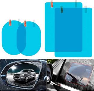 ROSHNEER ENTERPRISES Car Mirror Anti Fog Protective Film (FOR Universal CAR) USED Glass Car Mirror Cover