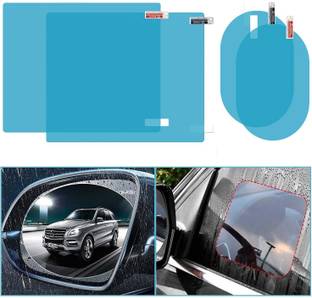 Kingsway Mirror Protective Film Sticker Universal Rainproof Film Clear Nano Coating Film Car Mirror Rain Blocker