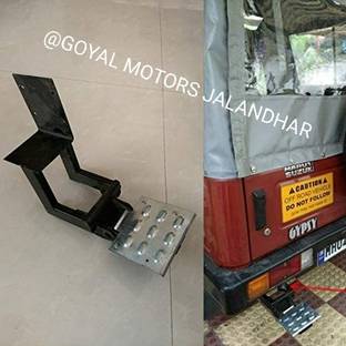 GOYAL MOTORS gypsy Rear Footstep with Powder Coating Vehicle Tool Kit