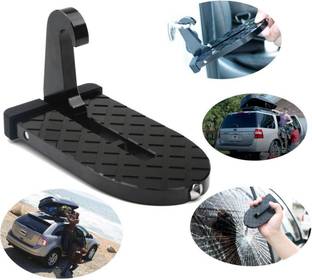 FLOSTRAIN Door Step Folding | Car Door Latch Hook | Step Mini Foot Pedal Ladder for Jeep Car Pedal