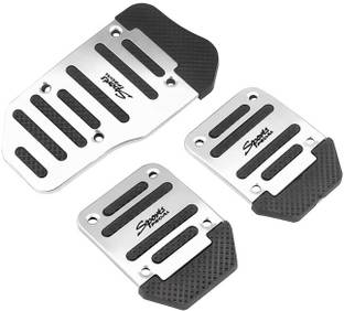 Mr fix 3 Pcs Anti-Non Slip Sports Pedal Pad, ABC Pedal Cover Anti Rubbing Car Pedal Kit Car Pedal