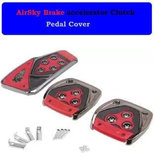 AIRSKY Universal Car Non Slip Brake Accelerator Clutch Pedal Cover Car Pedal